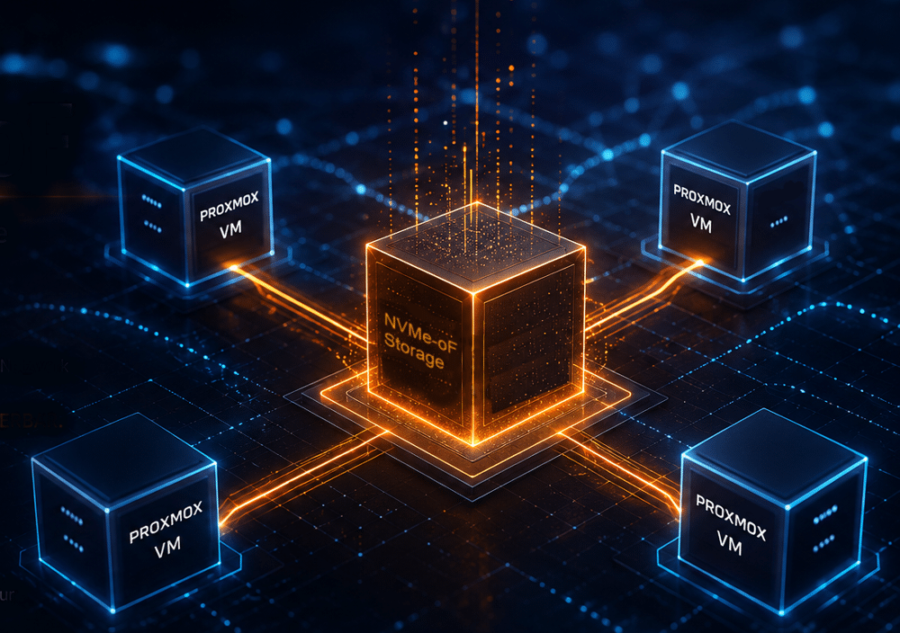 NVMe Storage (KI generiert) NVMe Storage (KI generiert)