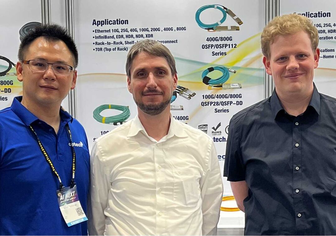 Starline at the booth of Optech Technology Co. Ltd at Computex Starline at the booth of Optech Technology Co. Ltd at Computex