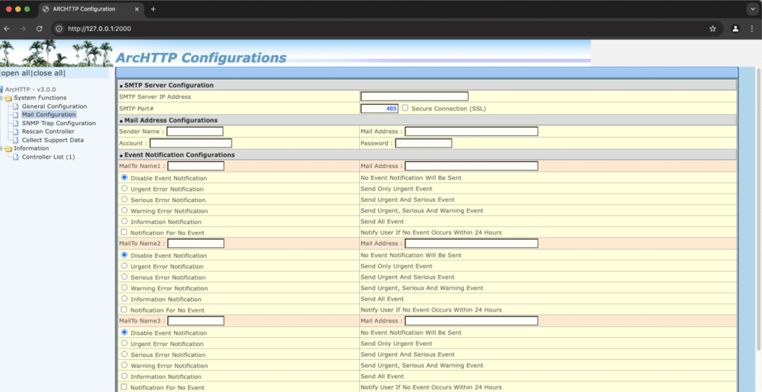 ARC ArcHttp Mail