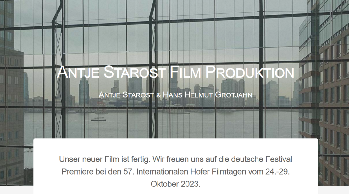 Antje Starost Film Produktion Antje Starost Film Produktion