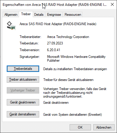 ARC_Treiber_Win_Eigenschaften_von_Areca_SAS_RAID_Host_Adapter