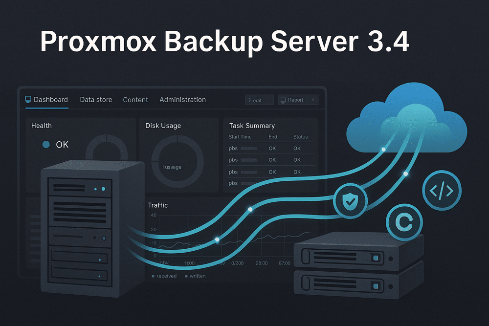 Proxmox Backup Server 3.4 Proxmox Backup Server 3.4