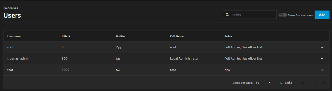 14TrueNAS Scale Installation GUI Add Users