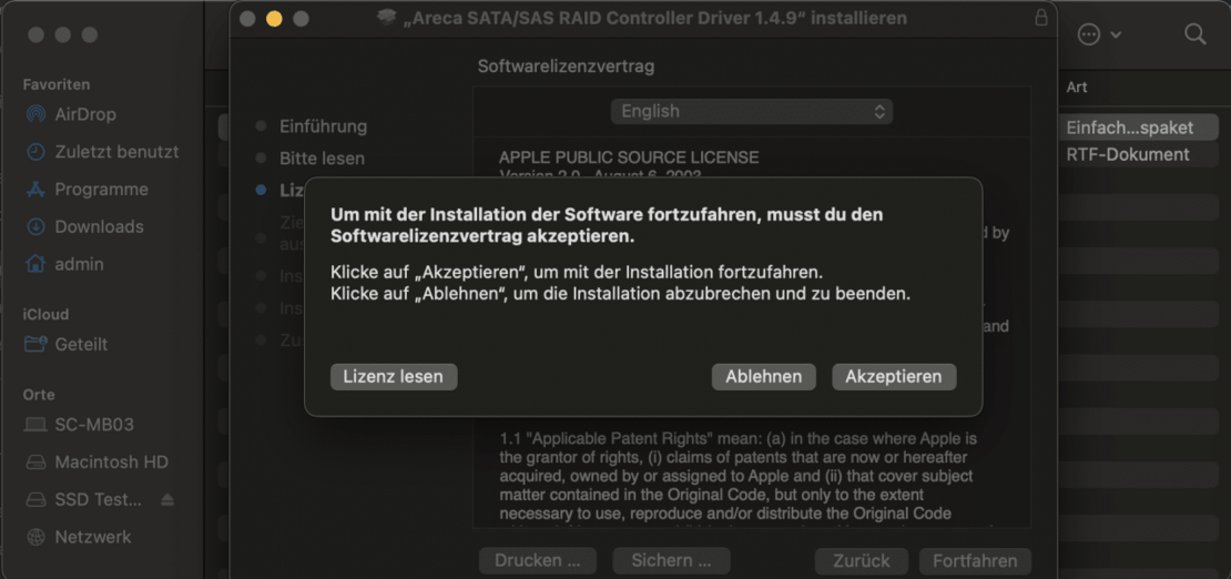 ARC Treiber Installation 3 ARC Treiber Installation 3