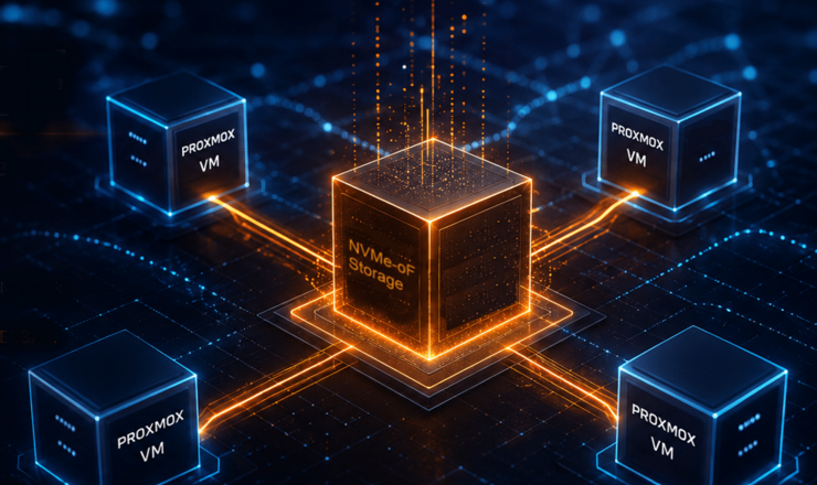 NVMe Storage (KI generiert) NVMe Storage (KI generiert)